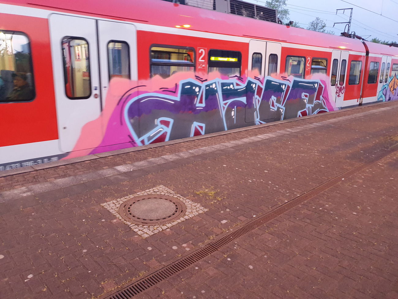Graffiti Train in Köln - Photo by bocat - HACF (2020)