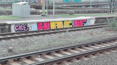 Graffiti Bombing in Köln - Photo by bocat - HACF