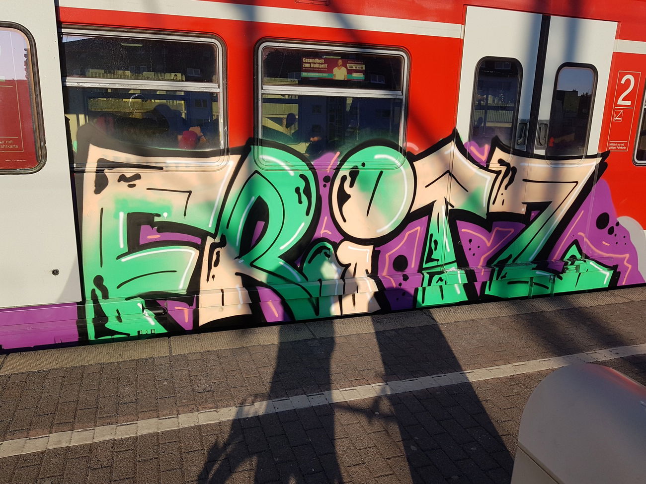 Graffiti Train in Köln - Photo by bocat - FRITZ (2018)