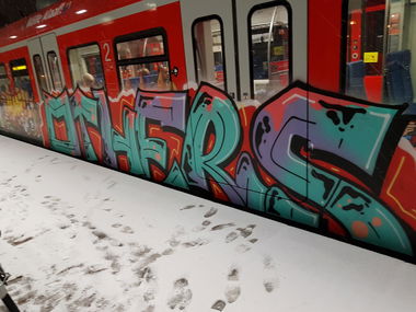 Graffiti Train in Köln - Photo by bocat - OTHERS (2018)