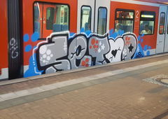 Graffiti Train in Köln - Photo by bocat - SETOP (2018)
