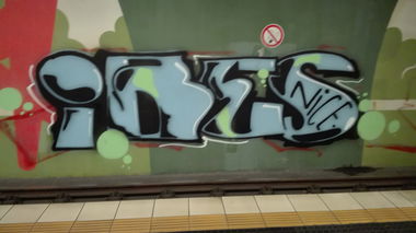 Graffiti Bombing in Köln - Photo by bocat - IBES (2017)