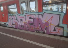 Graffiti Train in Köln - Photo by bocat - BOEM (2018)