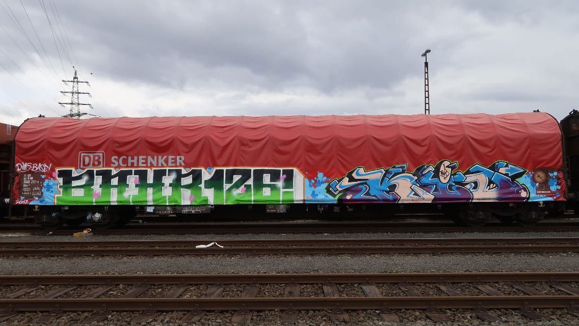 Graffiti Train - Photo by bocat - Bahr, Kid (2017)