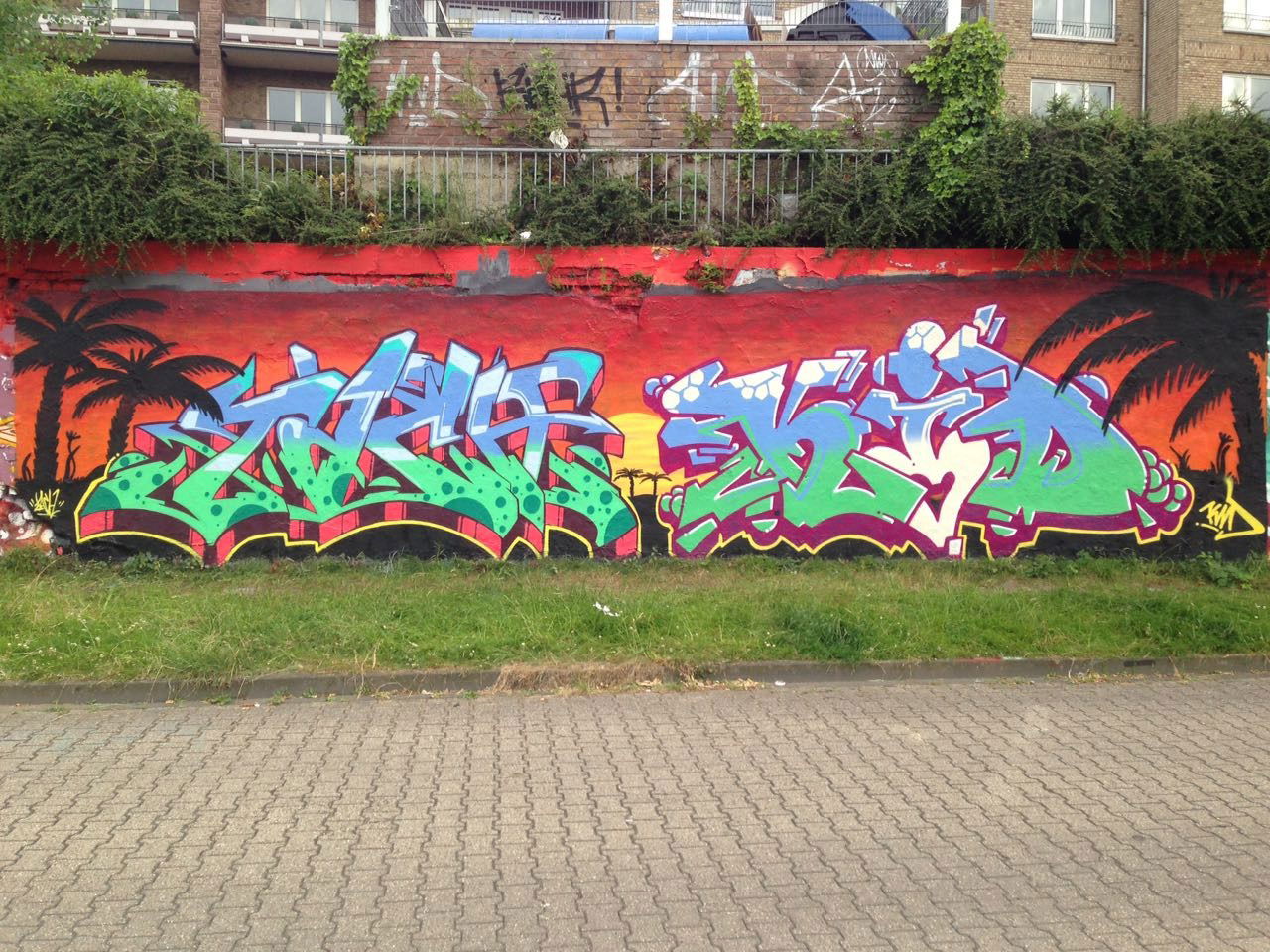 Graffiti Wall in Deutschland - Photo by bocat - Tach, Kid (2017)