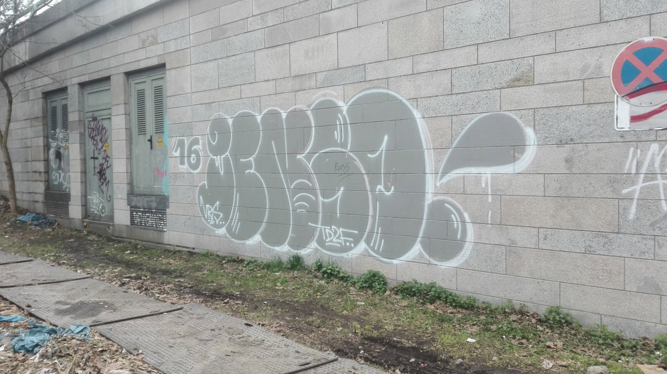 Graffiti Wall in Köln - Photo by bocat (2017)