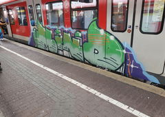 Graffiti Train in Köln - Photo by bocat - MIND (2019)