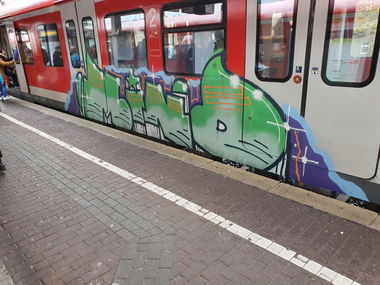 Graffiti Train in Köln - Photo by bocat - MIND (2019)