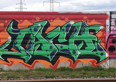 Graffiti Wall in Köln - Photo by bocat - Tach (2020)