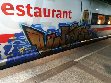 Graffiti Train in Köln - Photo by bocat - UNITS (2019)