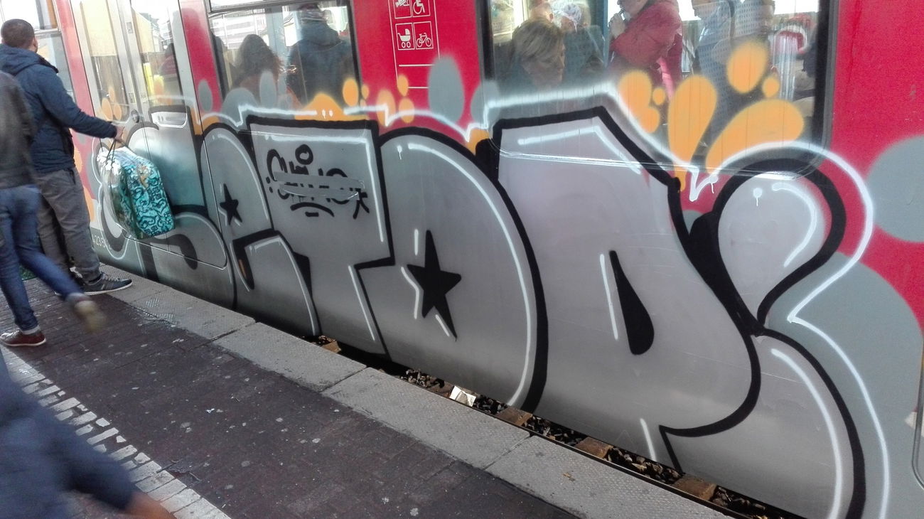 Graffiti Train - Photo by bocat - Setop (2017)