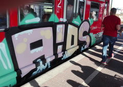 Graffiti Train - Photo by bocat - Aios (2017)