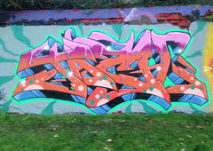 Graffiti Wall in Deutschland - Photo by bocat - TACH (2017)