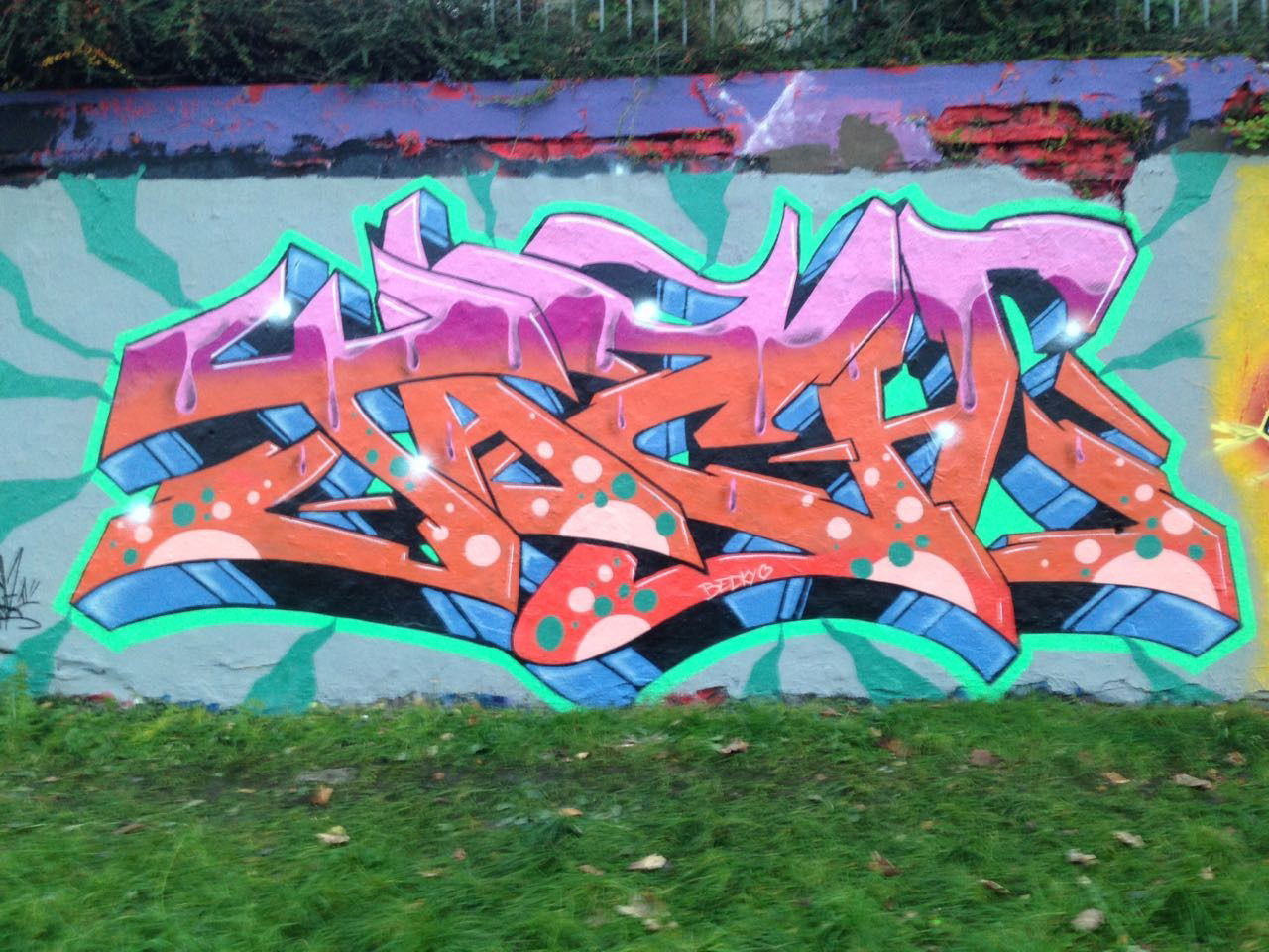 Graffiti Wall in Deutschland - Photo by bocat - TACH (2017)