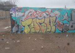 Graffiti Wall in Köln - Photo by bocat - TACH (2018)