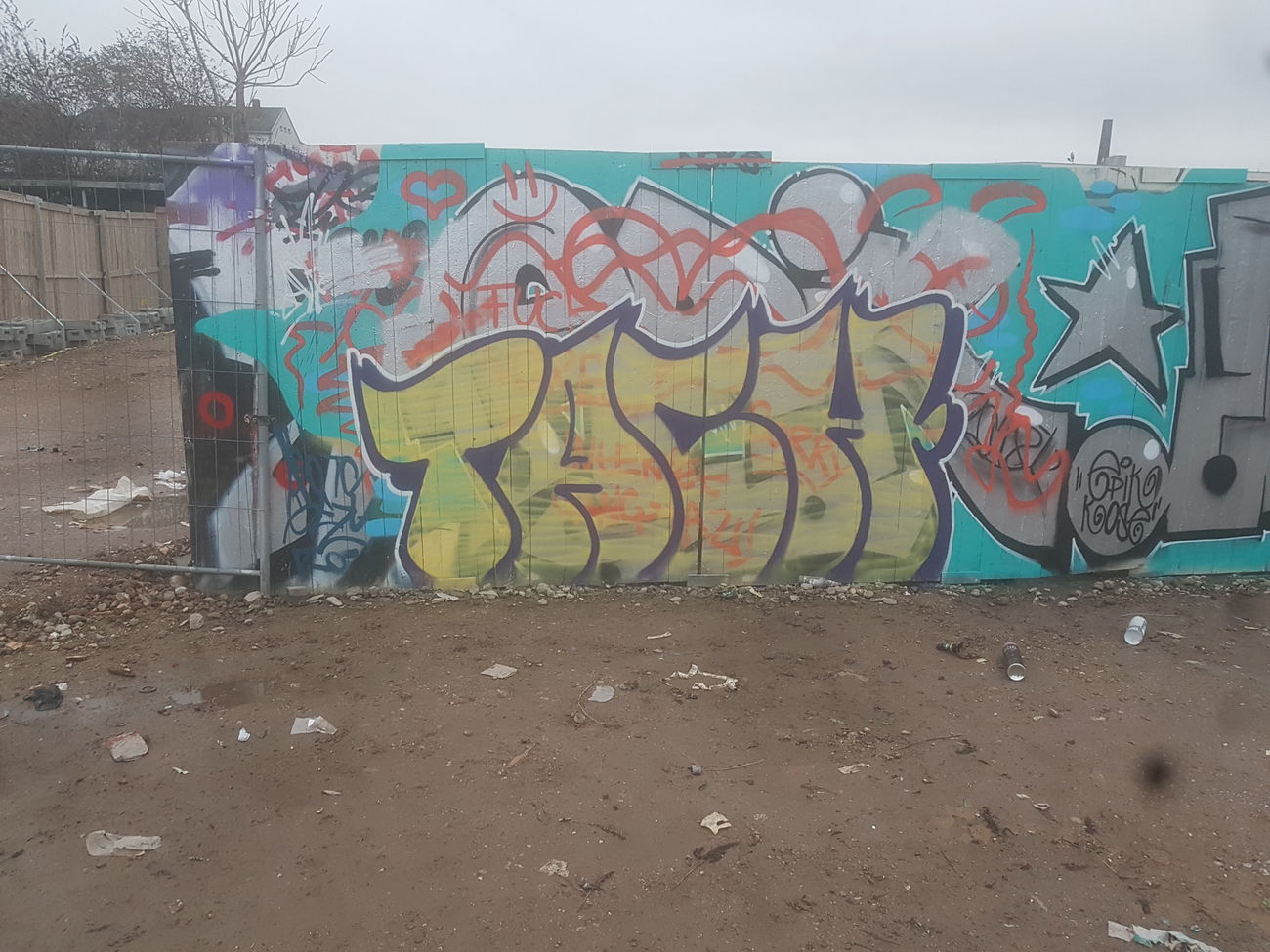Graffiti Wall in Köln - Photo by bocat - TACH (2018)