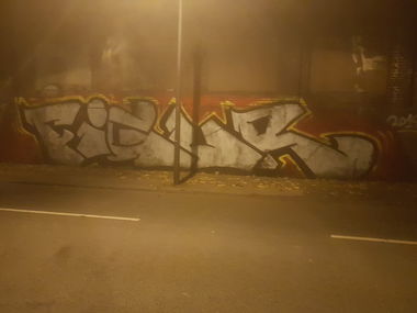 Graffiti Bombing in Köln - Photo by bocat - FIGUR