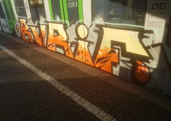 Graffiti Train in Köln - Photo by bocat - BVBFI (2018)