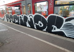 Graffiti Train in Köln - Photo by bocat - FREUNDE (2018)