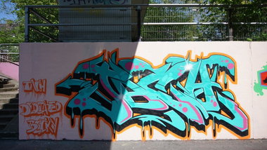 Graffiti Wall in Köln - Photo by bocat - Tach