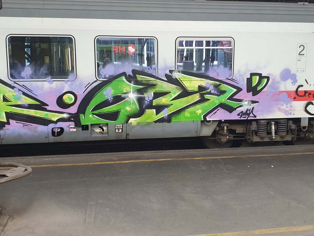 Graffiti Train in Köln - Photo by bocat - G37 (2019)
