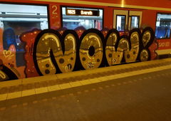 Graffiti Train in Köln - Photo by bocat - NOW (2018)