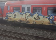 Graffiti Train in Köln - Photo by bocat - PULS (2019)