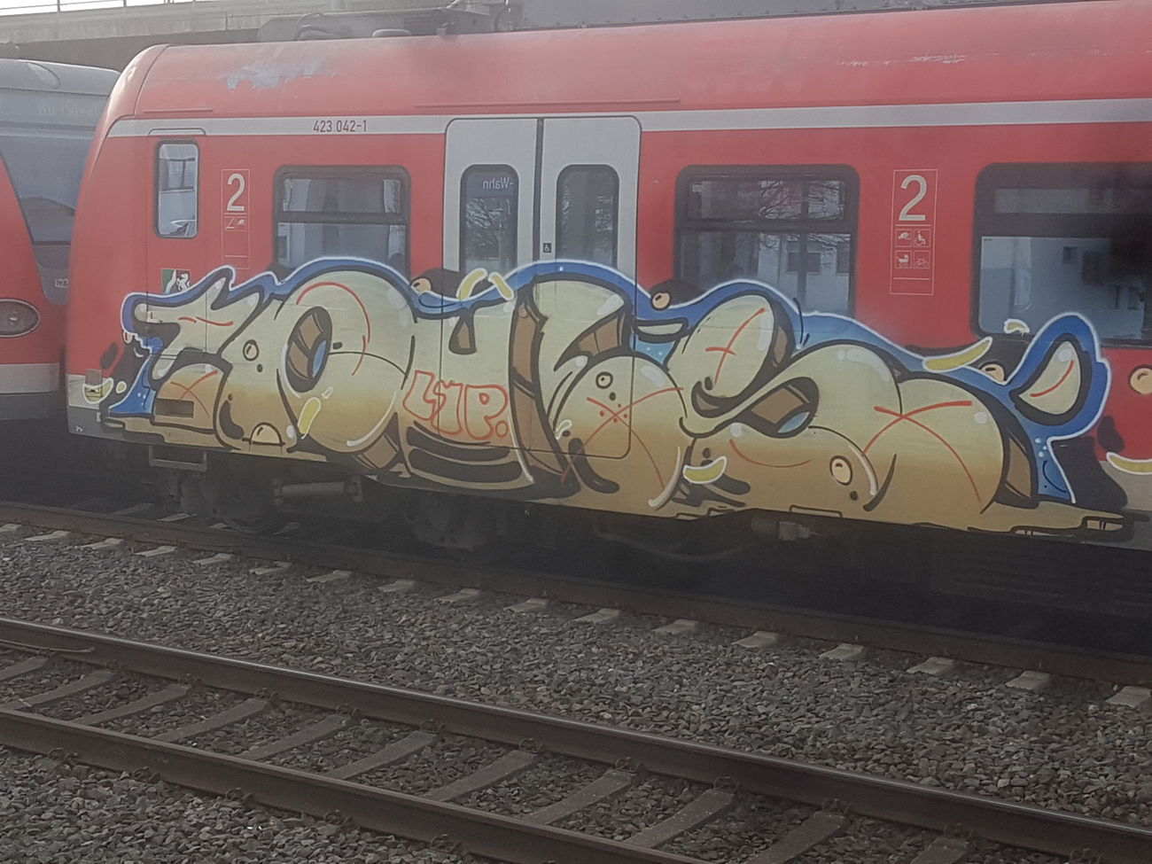 Graffiti Train in Köln - Photo by bocat - PULS (2019)