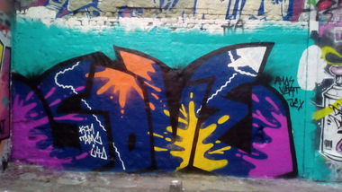 Graffiti Bombing in Deutschland - Photo by bocat - SOVE (2018)