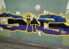 Graffiti Bombing in Köln - Photo by bocat - GÖTZ (2017)