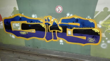 Graffiti Bombing in Köln - Photo by bocat - GÖTZ (2017)