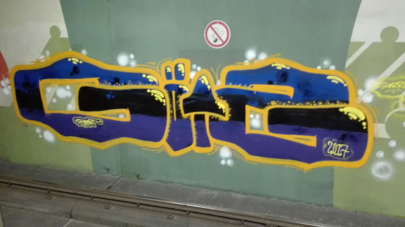 Graffiti Bombing in Köln - Photo by bocat - GÖTZ (2017)