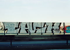 Graffiti Bombing in Köln - Photo by bocat - TACH (1999)