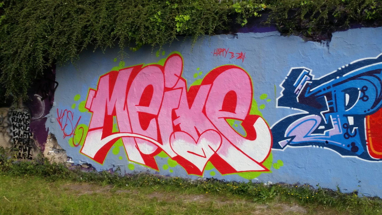 Graffiti Wall in Köln - Photo by bocat - kosa (2015)