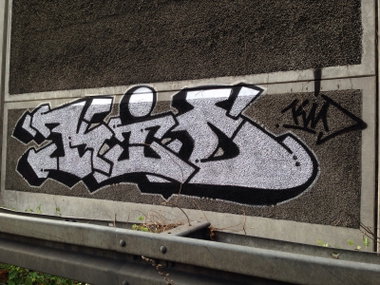 Graffiti Wall in Köln - Photo by bocat - kid, köln, bonn (2015)