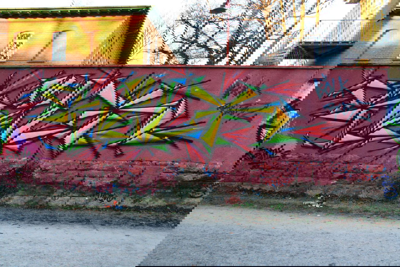 Graffiti Wall - Photo by boelk - boelk, rwrz, jena (2014)