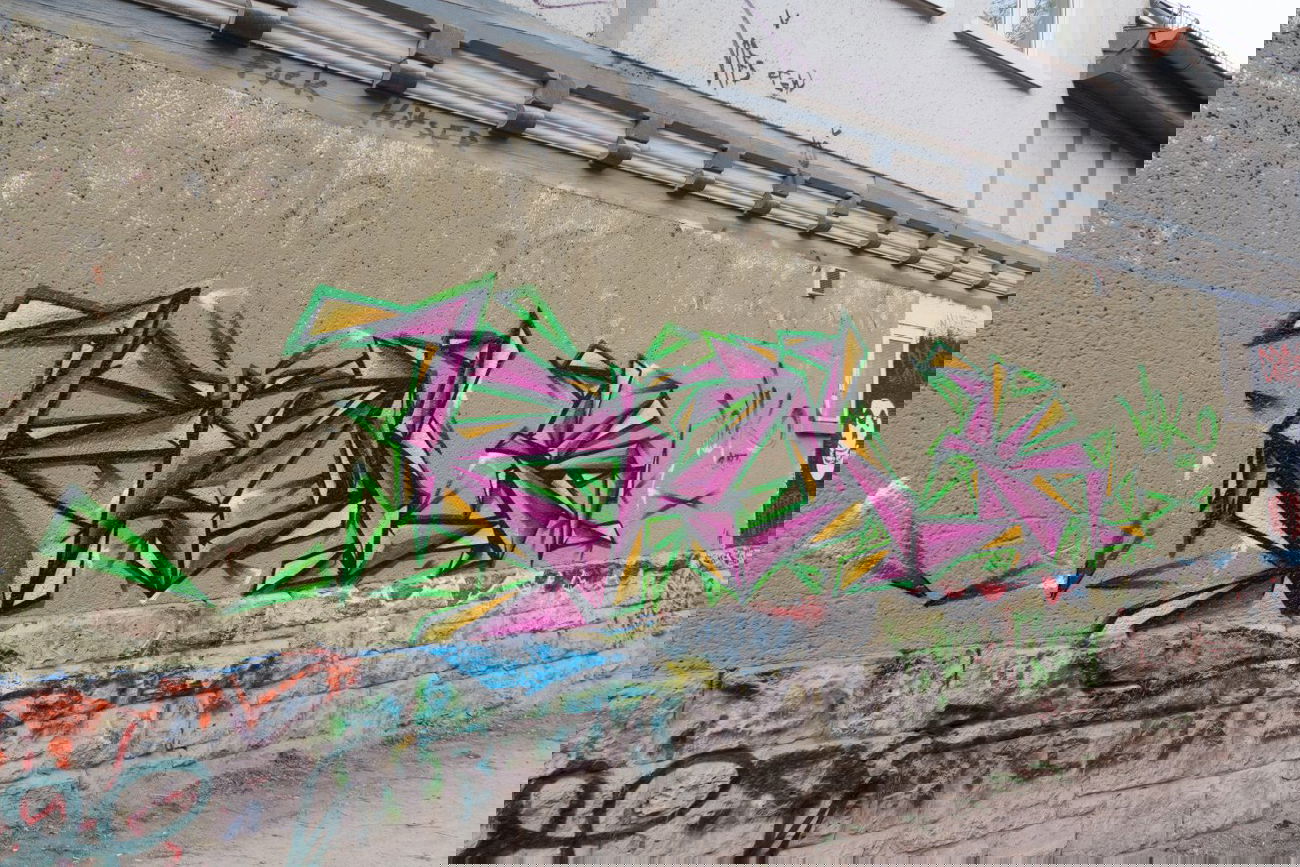 Graffiti Wall - Photo by boelk - Jena, rwrz, boelk (2014)