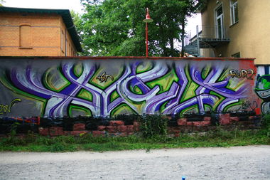 Graffiti Wall - Photo by boelk - Jena, rwrz, boelk (2014)