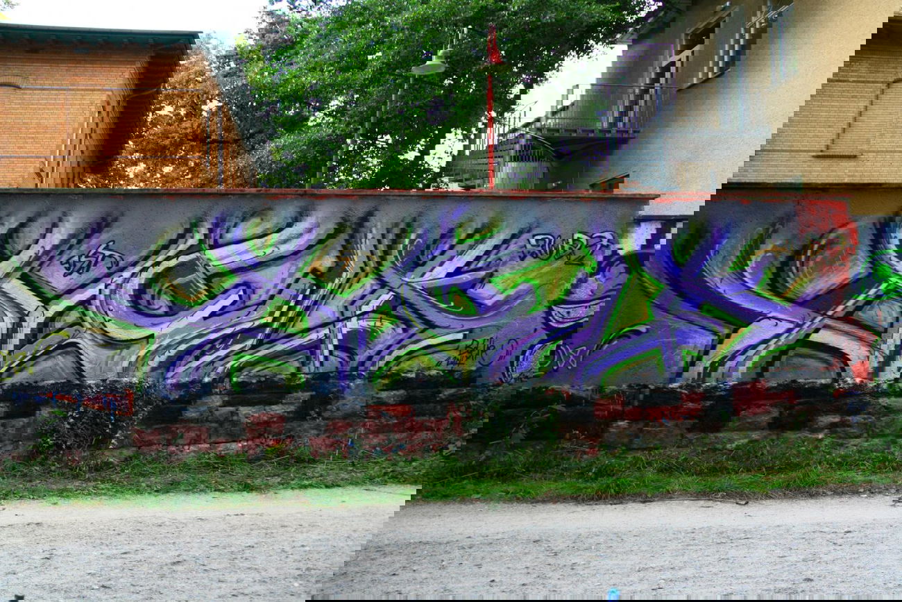 Graffiti Wall - Photo by boelk - Jena, rwrz, boelk (2014)