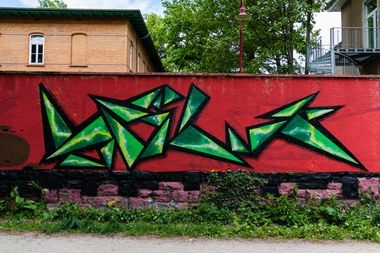 Graffiti Wall - Photo by boelk - bölk, boelk, rwrz (2014)