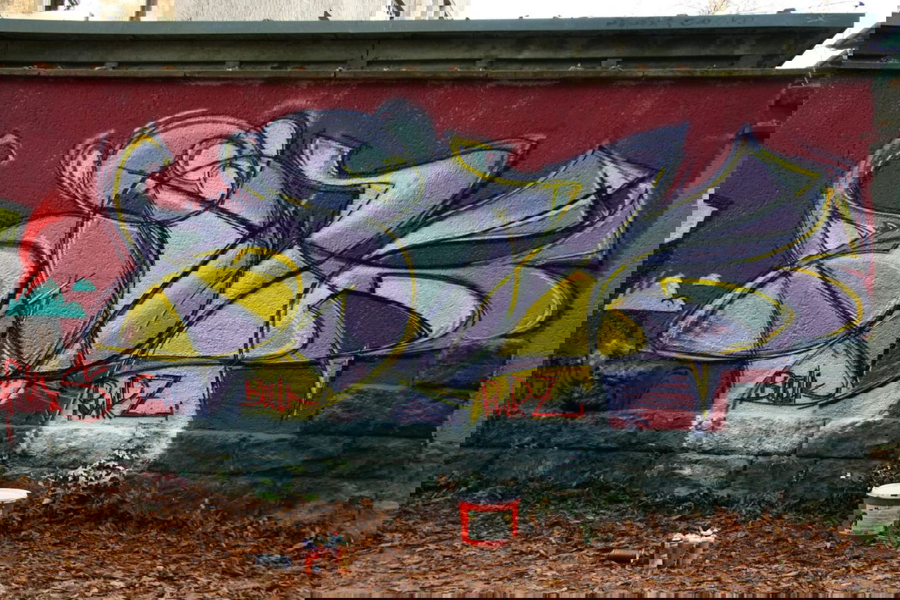 Graffiti Wall - Photo by boelk - jena, bölk, rwrz (2014)