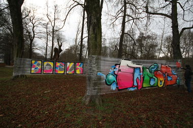 Graffiti Wall - Photo by boelk - cellograff, rwrz, jena_graffiti (2015)