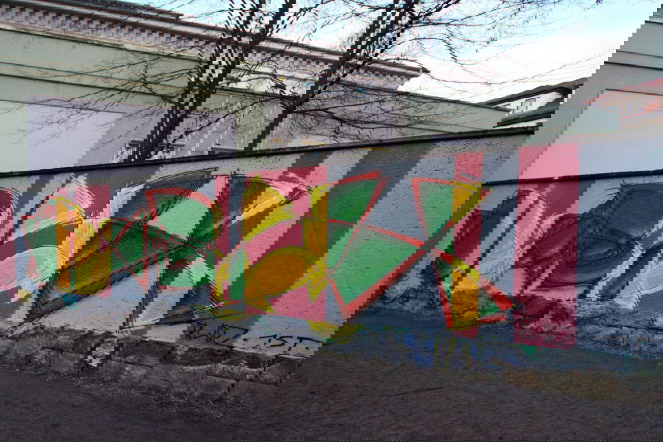 Graffiti Wall in Jena - Photo by boelk - jena, lommerweg (2015)