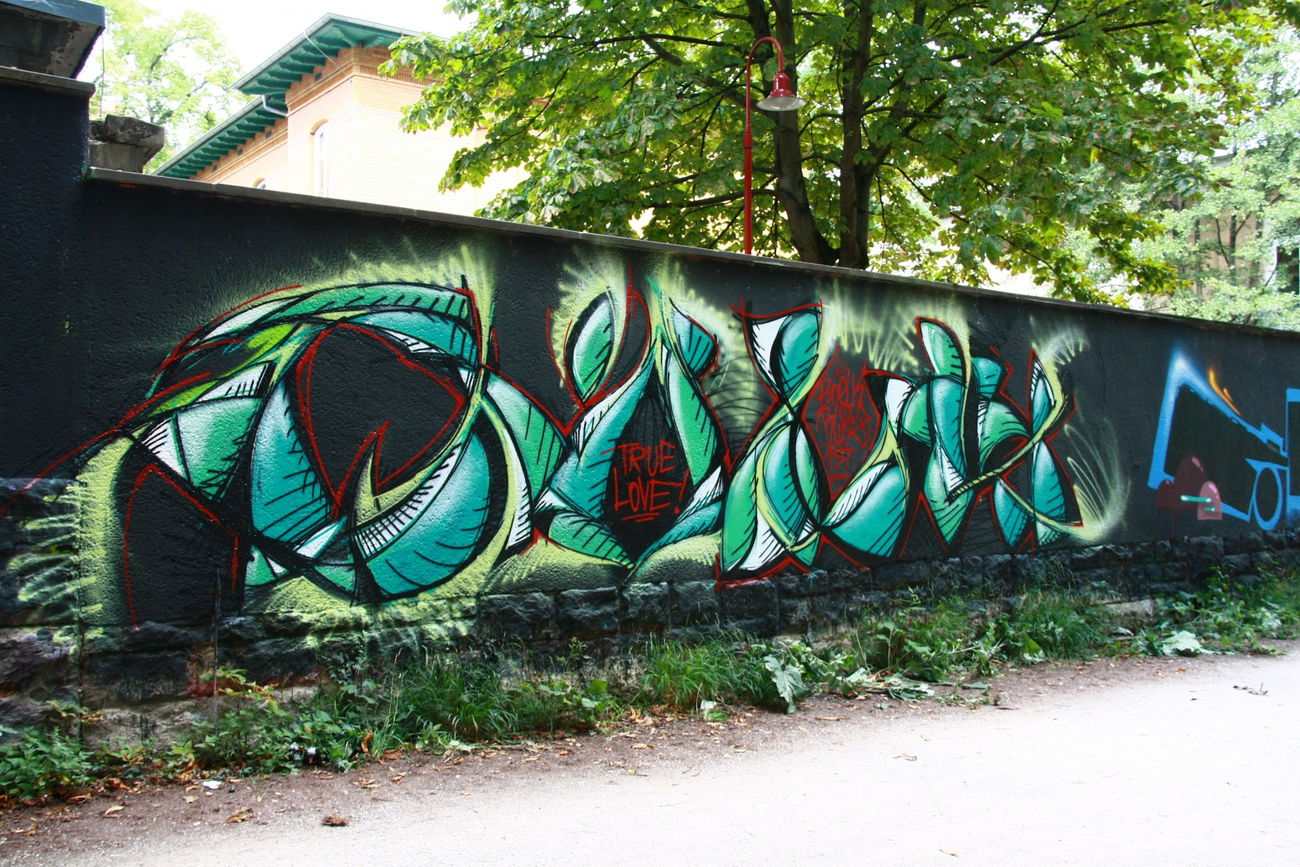 Graffiti Wall - Photo by boelk - rwrz, jena_graffiti (2015)