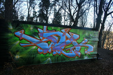 Graffiti Wall - Photo by boelk - cellograf, rwrz, jena_graffiti (2014)
