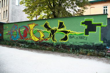Graffiti Wall - Photo by boelk (2015)