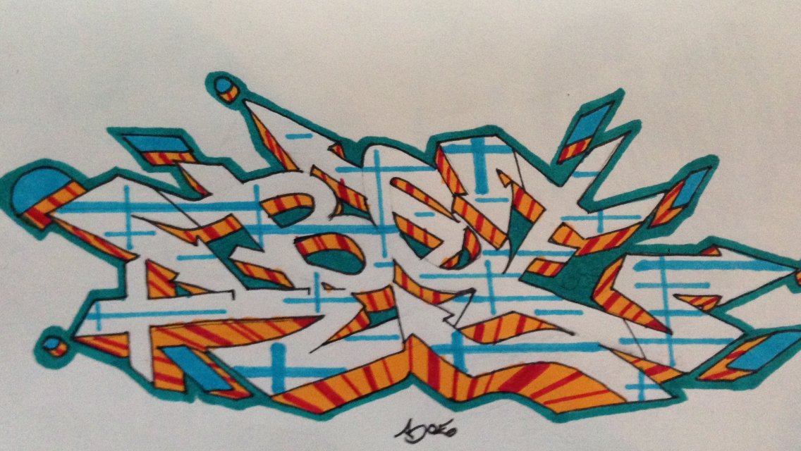Graffiti Sketch - Photo by boeone (2013)