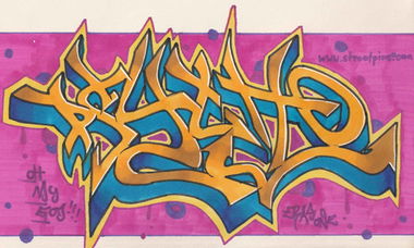 Graffiti Wall - Photo by boeone (2018)