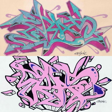 Graffiti Sketch - Photo by boeone (2018)