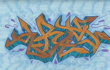 Graffiti Wall - Photo by boeone